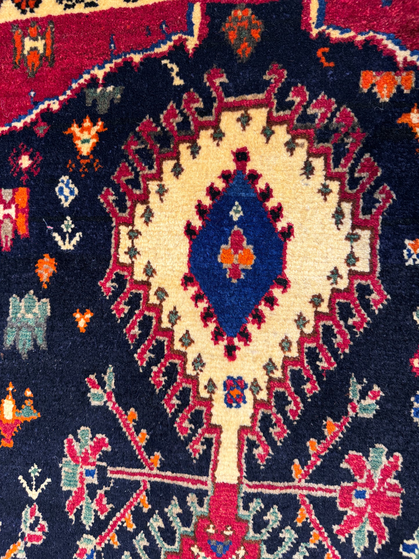 Nomadic weave Kashkuli, Persia 175x106 cm | Rug# 6986