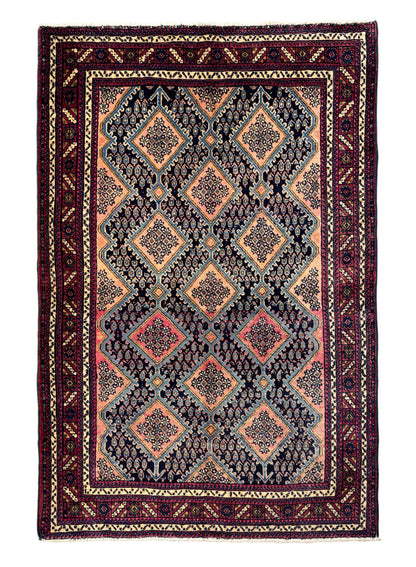 Antique tribal Afshar, 210x142cm | Rug# 7008A