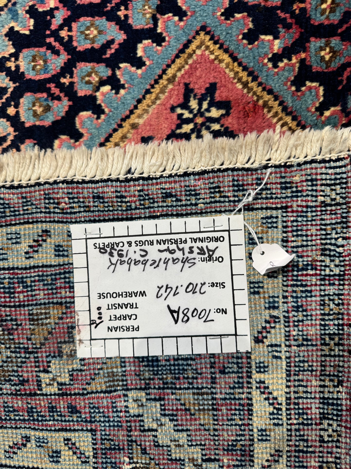 Antique tribal Afshar, 210x142cm | Rug# 7008A