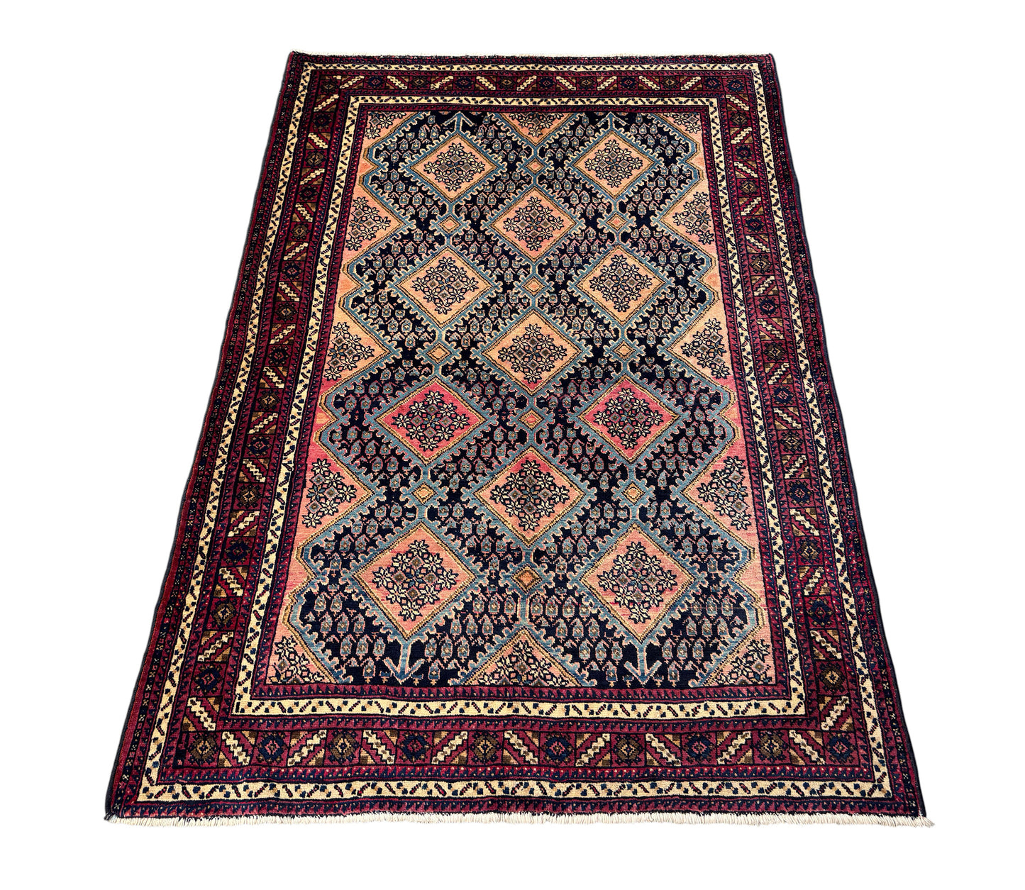 Antique tribal Afshar, 210x142cm | Rug# 7008A