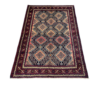 Antique tribal Afshar, 210x142cm | Rug# 7008A