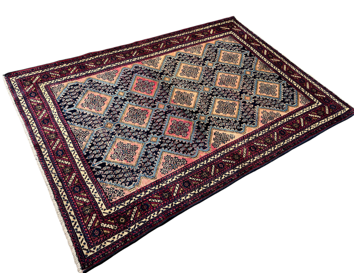 Antique tribal Afshar, 210x142cm | Rug# 7008A
