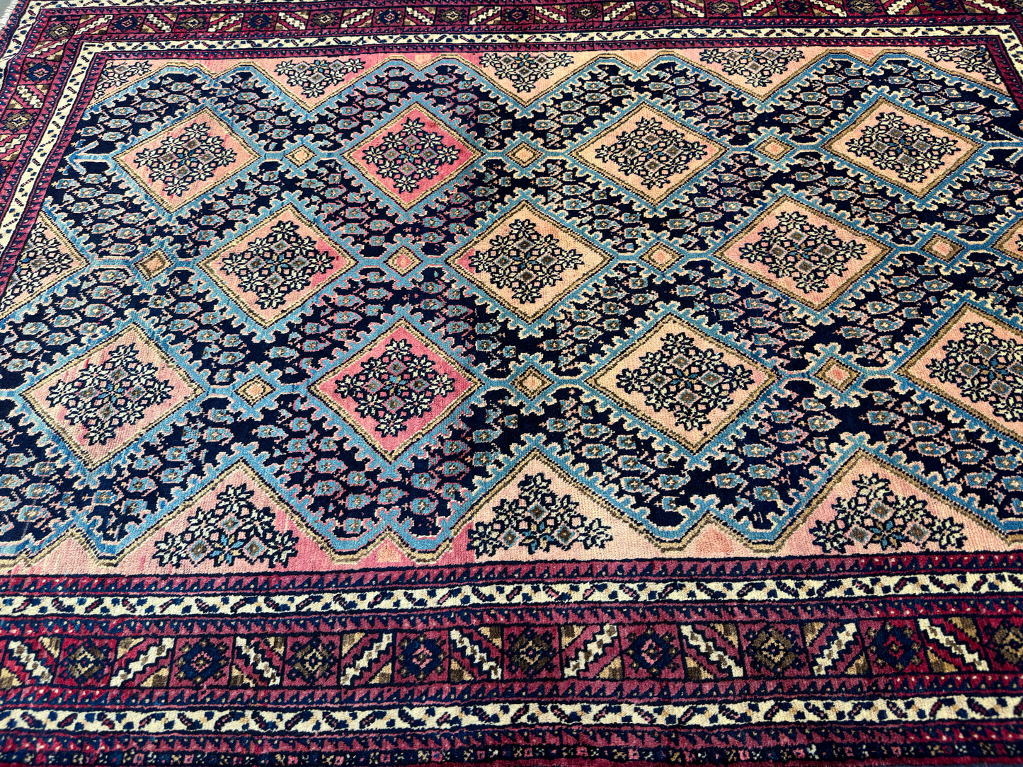 Antique tribal Afshar, 210x142cm | Rug# 7008A
