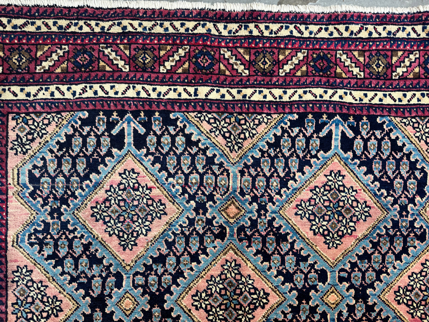 Antique tribal Afshar, 210x142cm | Rug# 7008A