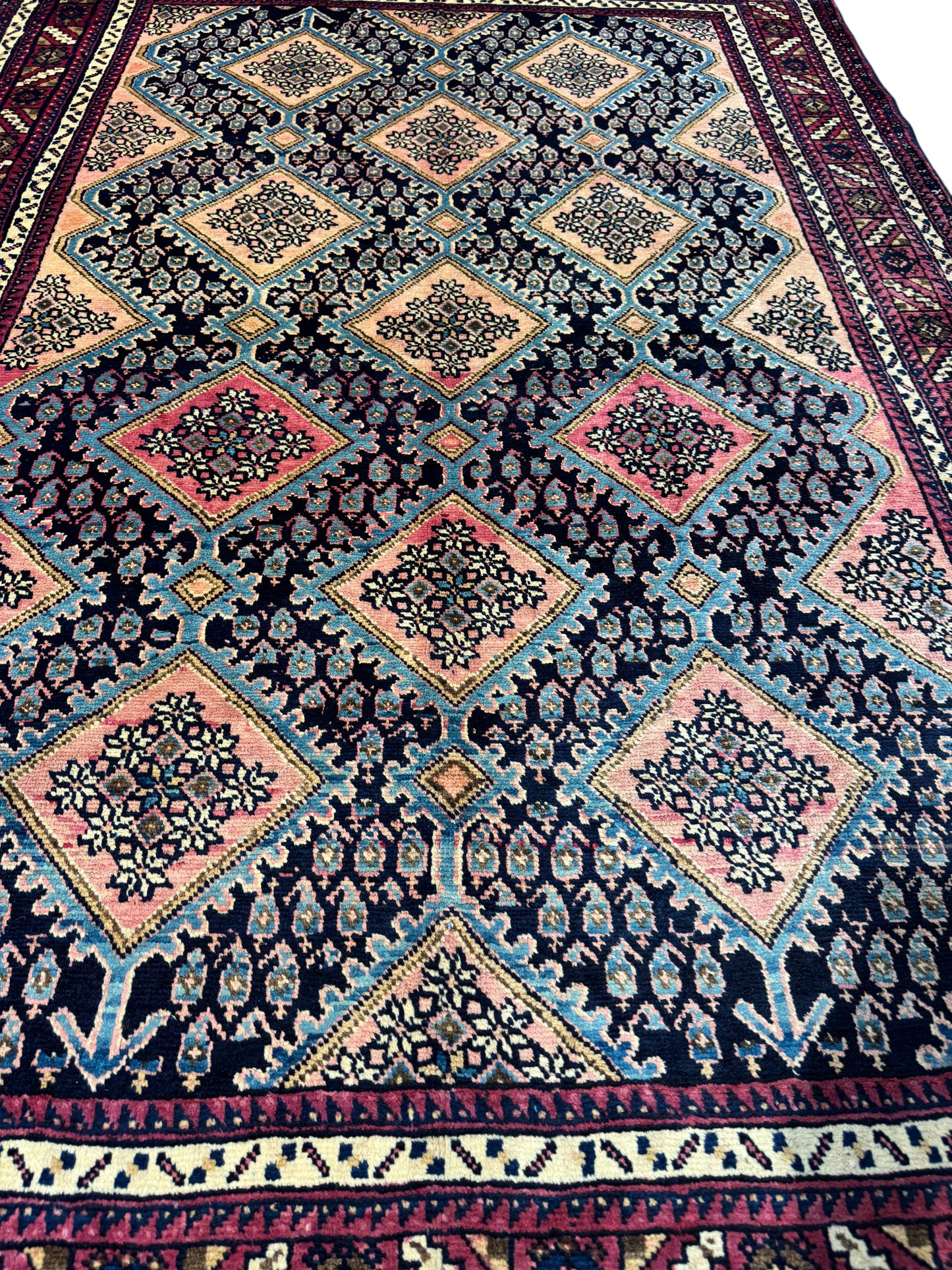 Antique tribal Afshar, 210x142cm | Rug# 7008A