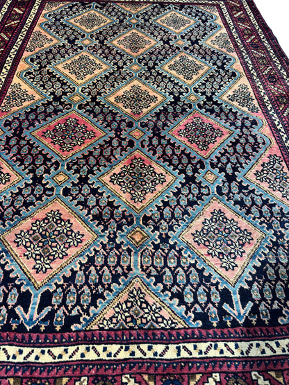 Antique tribal Afshar, 210x142cm | Rug# 7008A