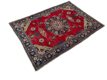 Antique Persian Tabriz, circa 1900, Persia, 182x135cm | Rug# 7014