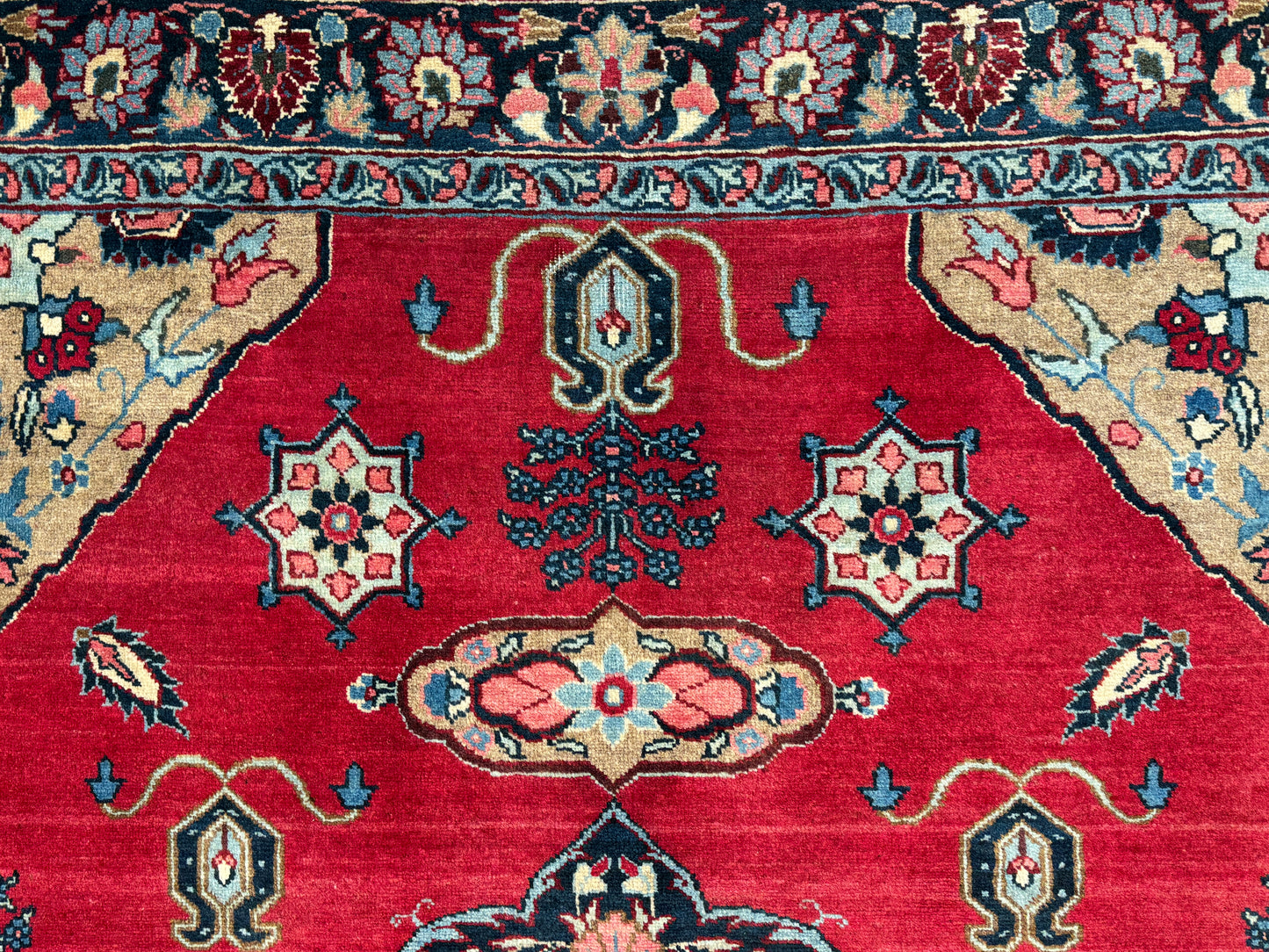 Antique Persian Tabriz, circa 1900, Persia, 182x135cm | Rug# 7014