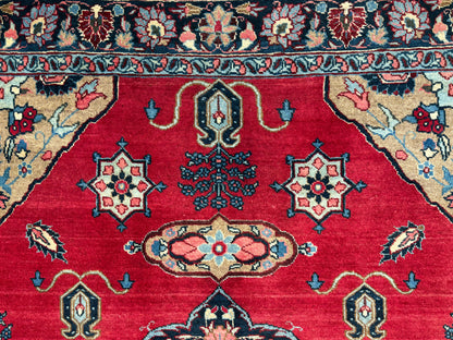Antique Persian Tabriz, circa 1900, Persia, 182x135cm | Rug# 7014