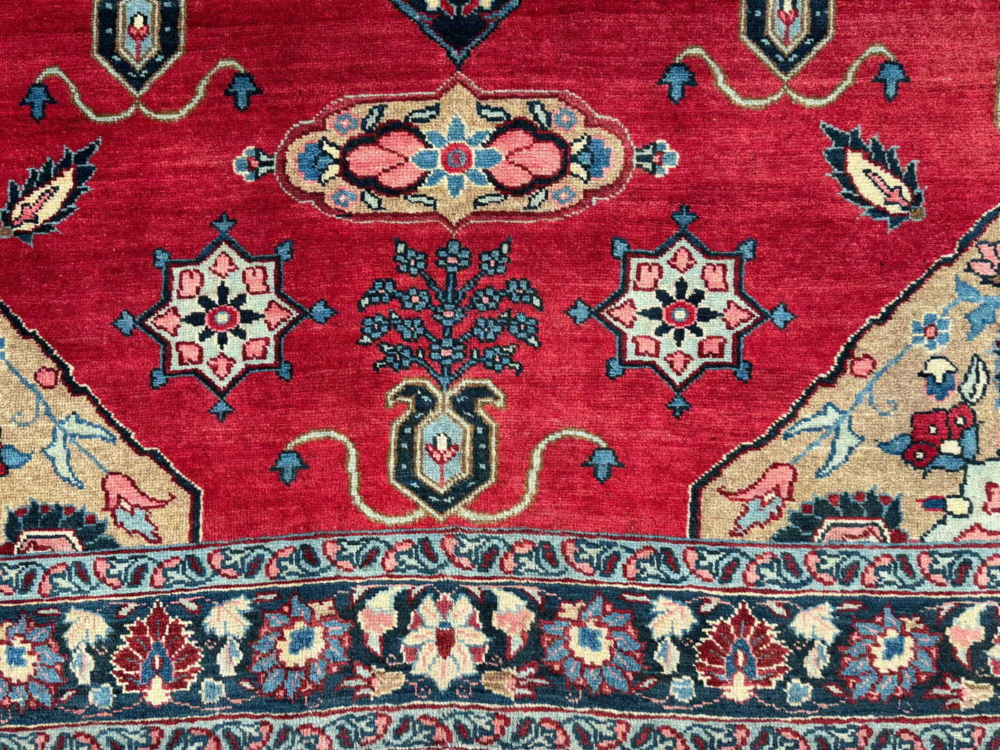 Antique Tabriz Rug c.1900 182x135 cm  | Rug# 7014A