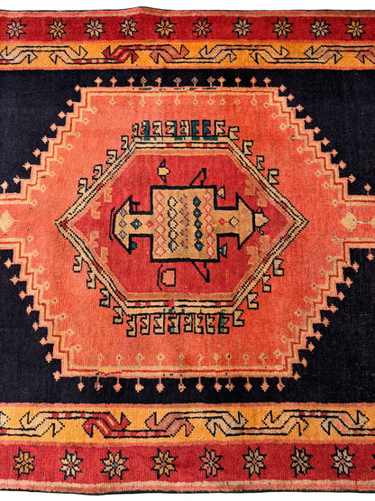 Antique Azeri, Persia, circa 1920, 334x135cm | Rug# 7039
