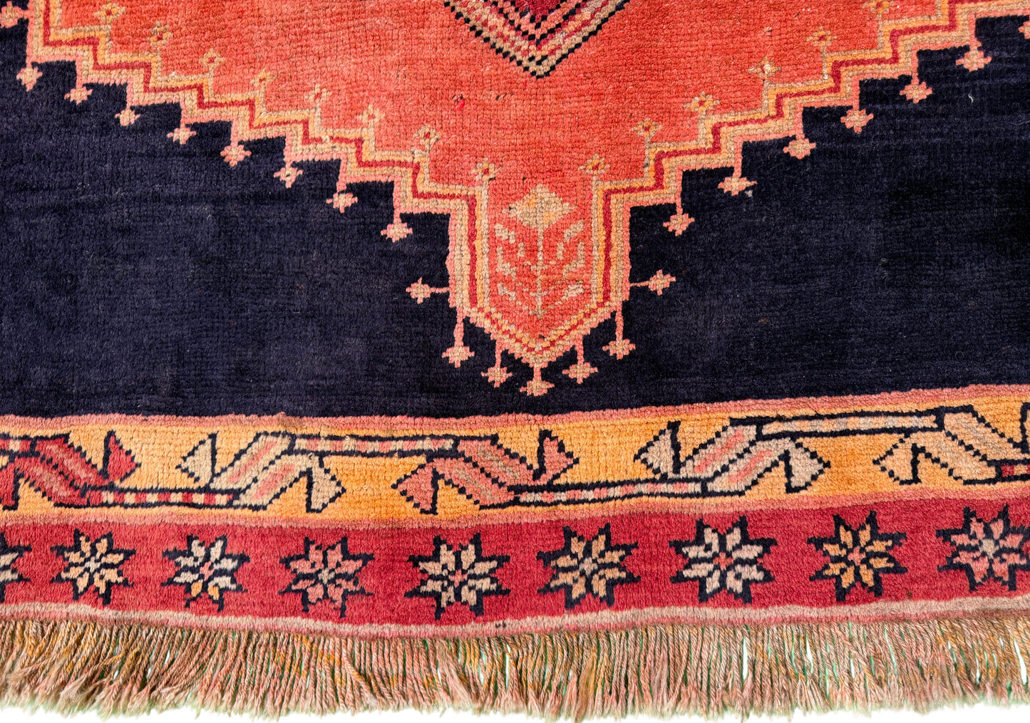 Antique Azeri, Persia, circa 1920, 334x135cm | Rug# 7039