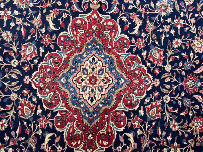 Superfine Persian Hamedan, 387x274 cm | Rug# 7118A
