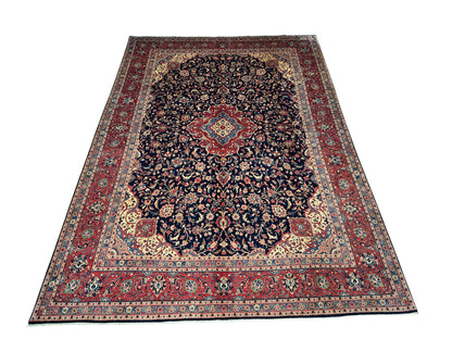Superfine vintage Hamedan, Persia 383x272 cm | Rug# 7119A