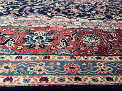 Superfine vintage Hamedan, Persia 383x272 cm | Rug# 7119A