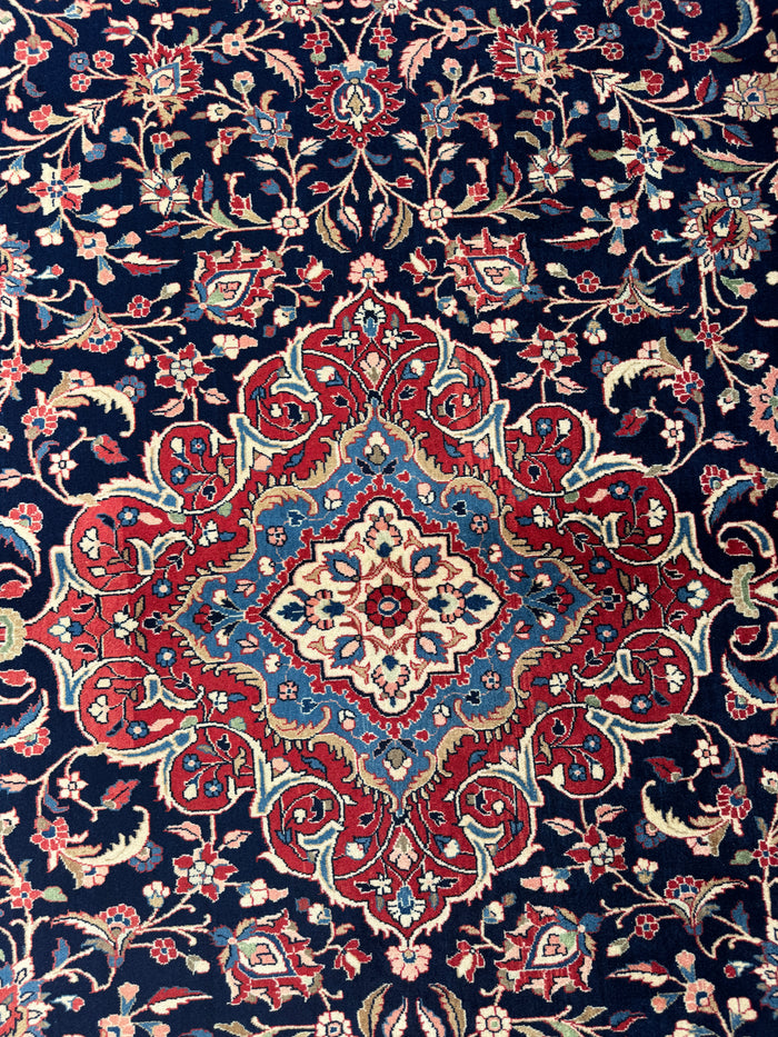 Superfine vintage Hamedan, Persia 383x272 cm | Rug# 7119A