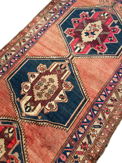 Persian Meshkin Runner 386x145cm | Rug# 7149A