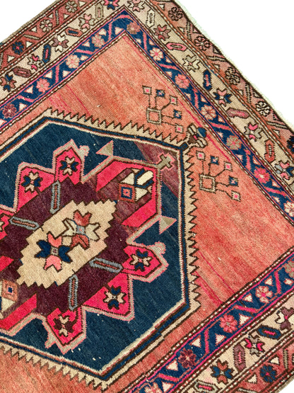 Persian Meshkin Runner 386x145cm | Rug# 7149A