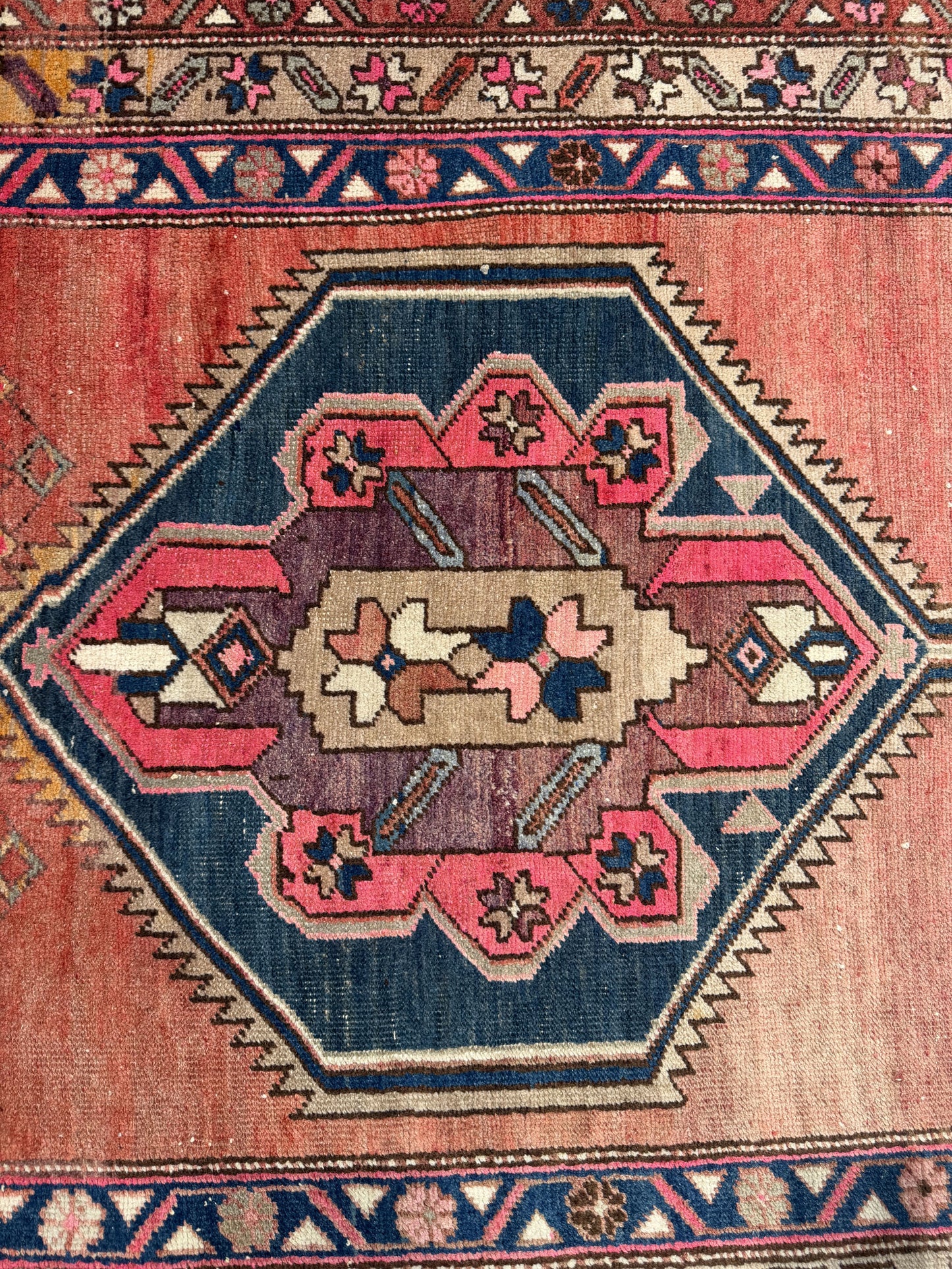 Persian Meshkin Runner 386x145cm | Rug# 7149A