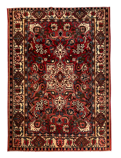 Antique Mobarakeh Isfahan 196x143cm | Rug# 7222A