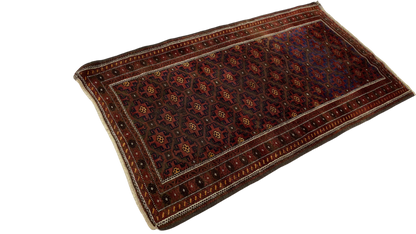 Antique Balouch, rare, north east Persia  170x90 cm | Rug# 7257A