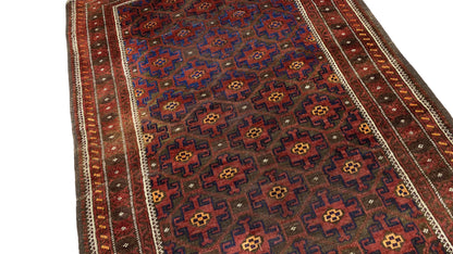 Antique Balouch, rare, north east Persia  170x90 cm | Rug# 7257A