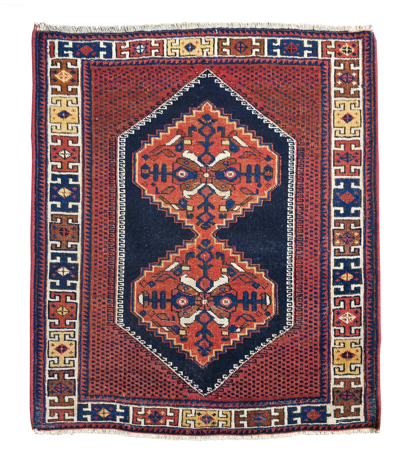 Rare Afshar, early 20th-c Rookorsi 110x96cm | Rug# 7264A