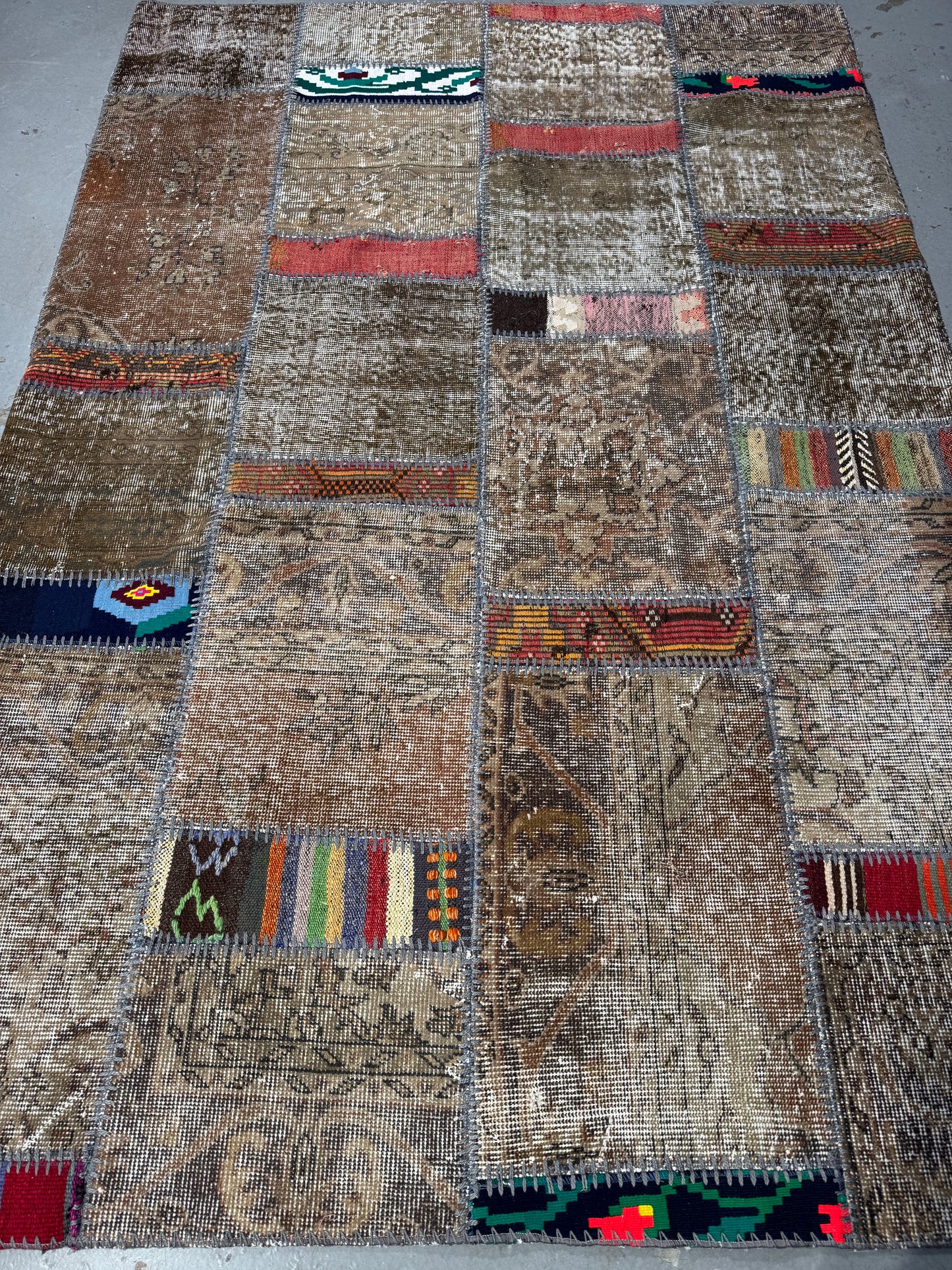 Vintage fragments rug 230x160cm | Rug# 73426