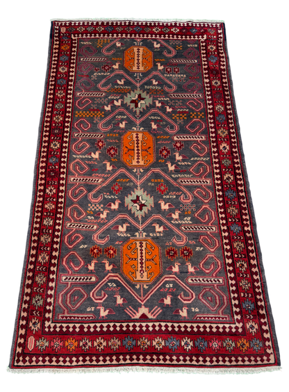 Meshkin Azerbaijan circa 19550  restored Persia 252x130cm | Rug# 8125
