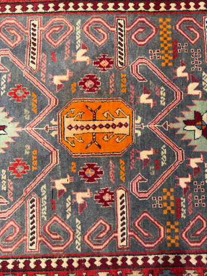 Meshkin Azerbaijan circa 19550  restored Persia 252x130cm | Rug# 8125