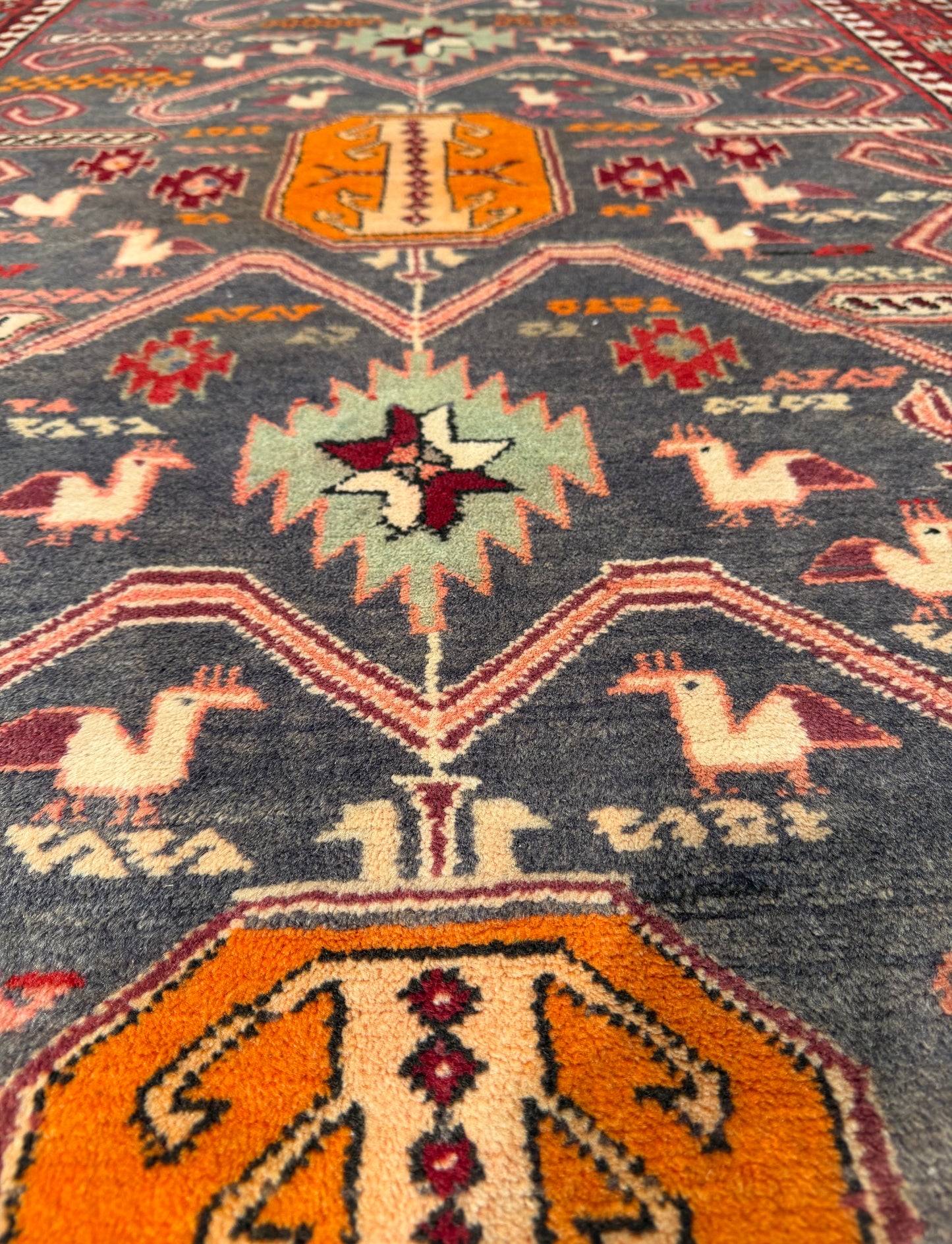 Meshkin Azerbaijan circa 19550  restored Persia 252x130cm | Rug# 8125