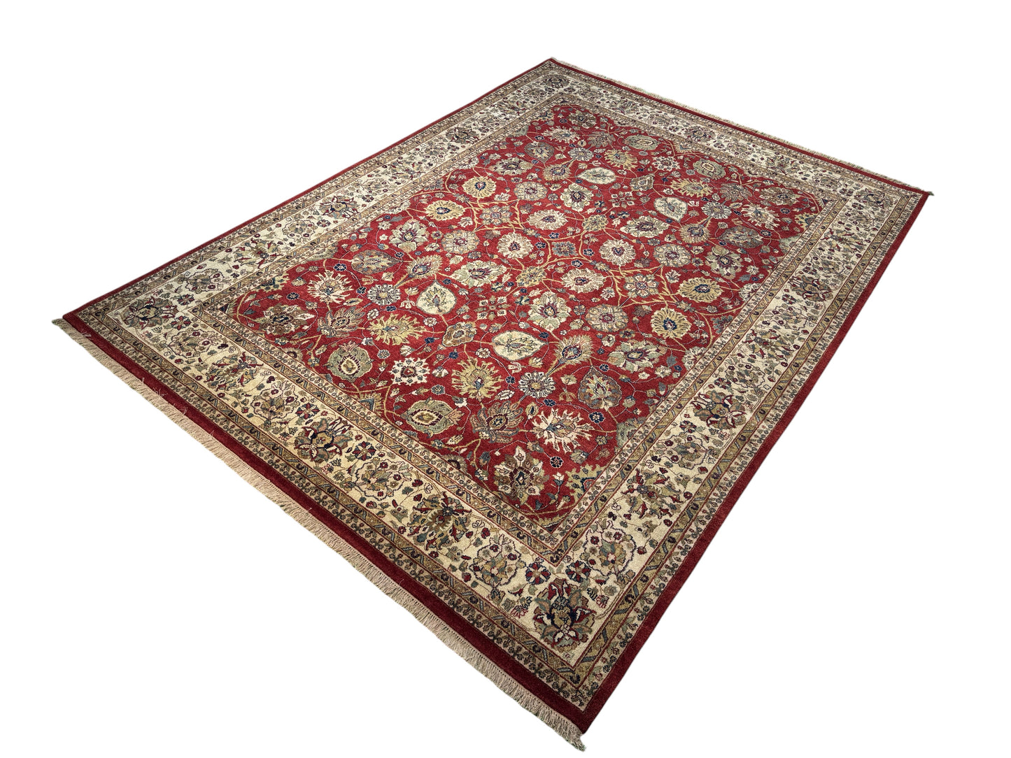 Mogul design Jaipur, handspun wool pile  369x271 cm | Rug# 9390