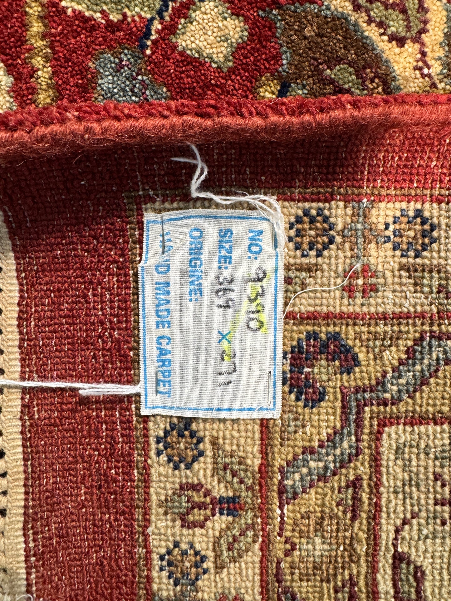 Mogul design Jaipur, handspun wool pile  369x271 cm | Rug# 9390