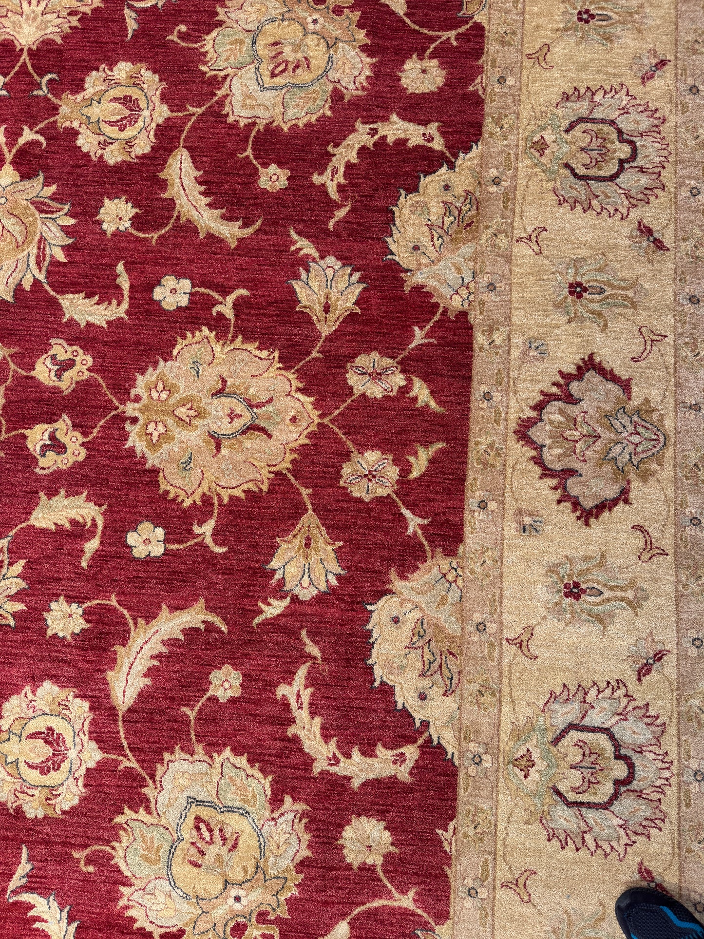 Hand knotted Agra main carpet in Ziegler Design 430x300cm | Rug# 9854