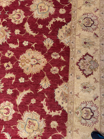 Hand knotted Agra main carpet in Ziegler Design 430x300cm | Rug# 9854