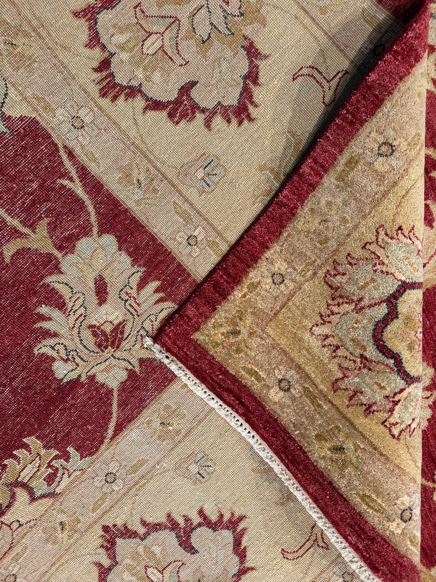 Hand knotted Agra main carpet in Ziegler Design 430x300cm | Rug# 9854