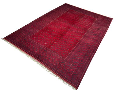 Vintage Superfine Afghan Kondooz Rug 342x247 cm | Rug#B1002