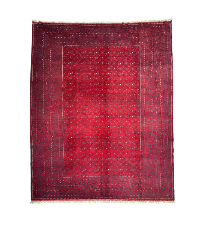 Vintage Superfine Afghan Kondooz Rug 342x247 cm | Rug#B1002