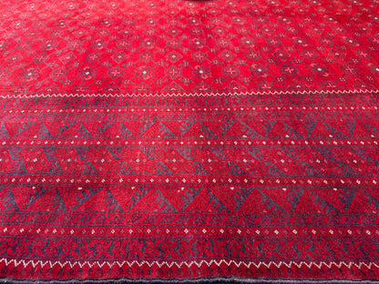 Vintage Superfine Afghan Kondooz Rug 342x247 cm | Rug#B1002
