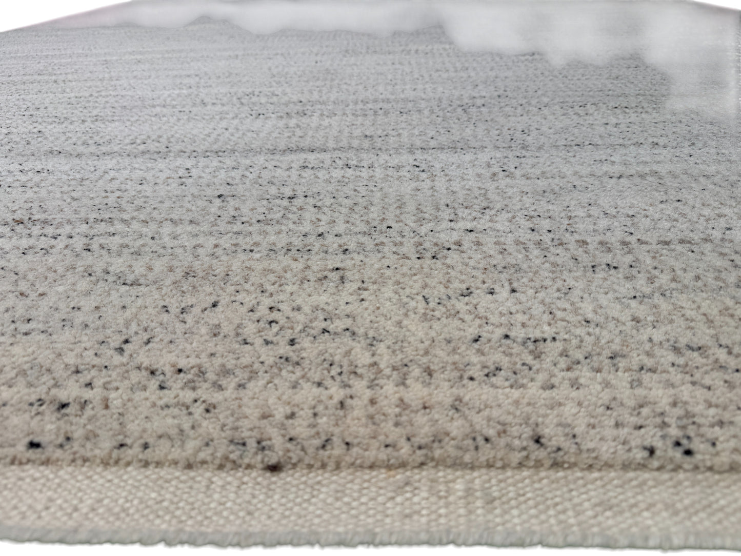 Scandinavian texture designer rug, natural wool colours 309x236 | Rug#31932