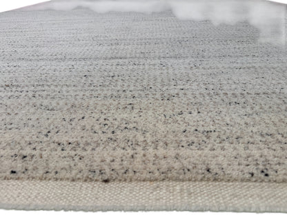 Scandinavian texture designer rug, natural wool colours 309x236 | Rug#31932