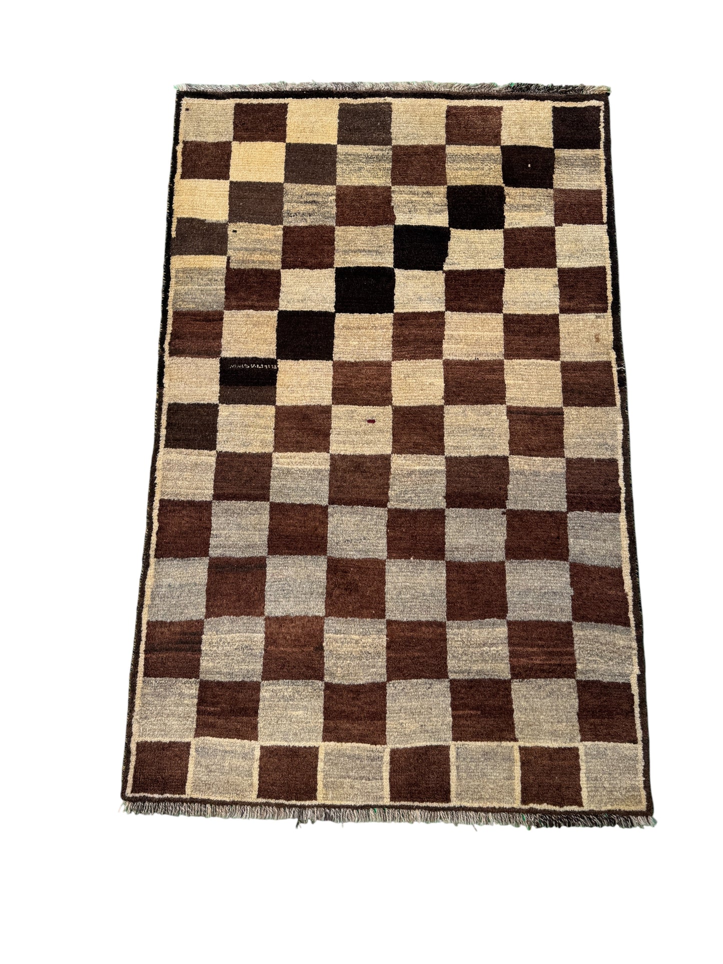 vintage nomadic Gabbeh, Persia 167x107cm | Rug# 6988