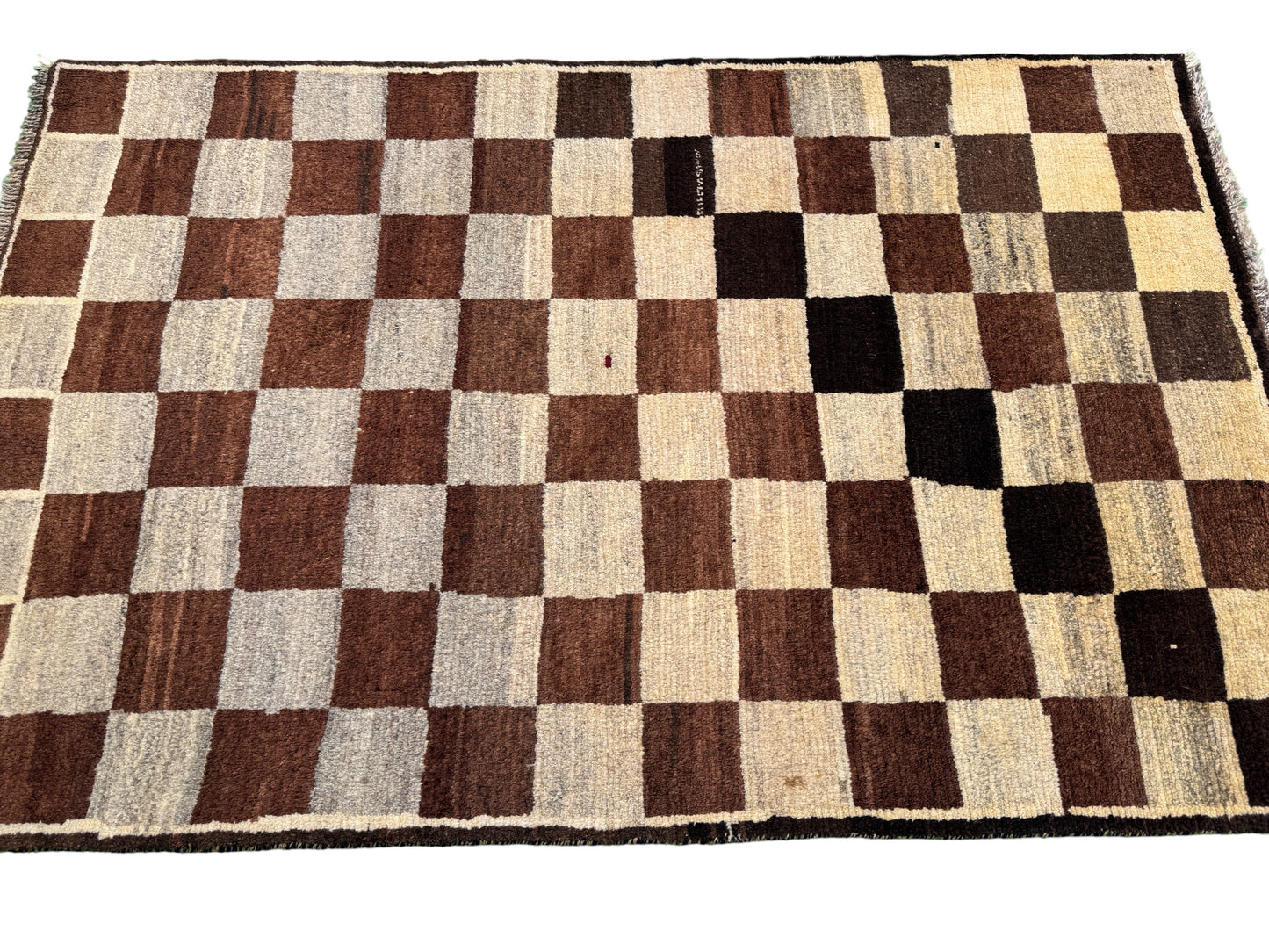 vintage nomadic Gabbeh, Persia 167x107cm | Rug# 6988