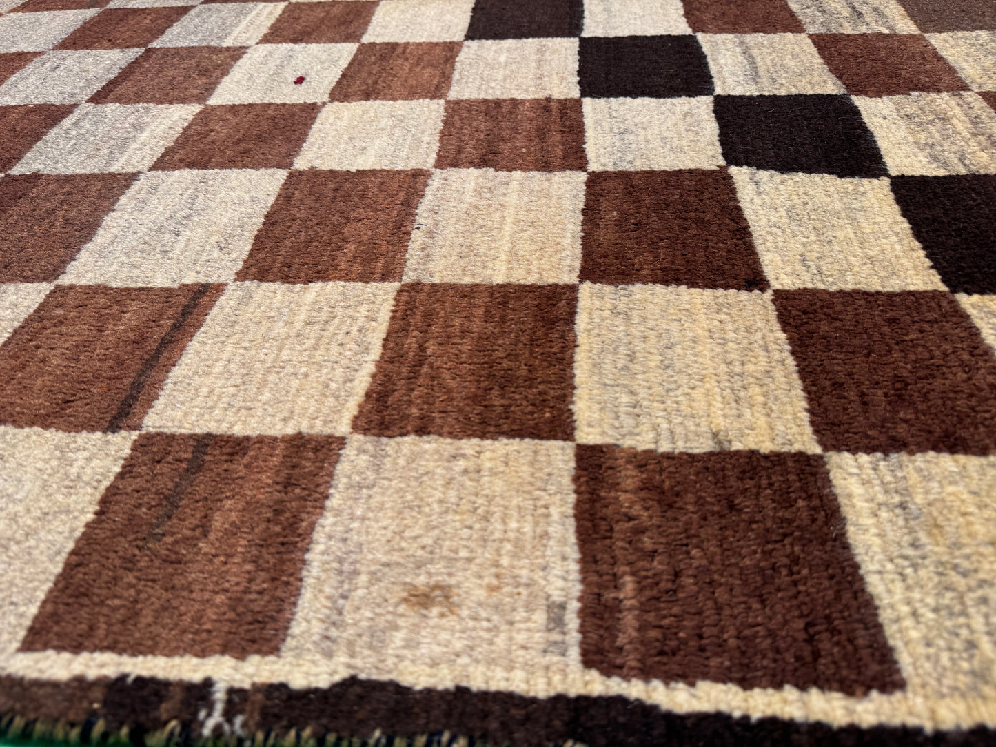 vintage nomadic Gabbeh, Persia 167x107cm | Rug# 6988