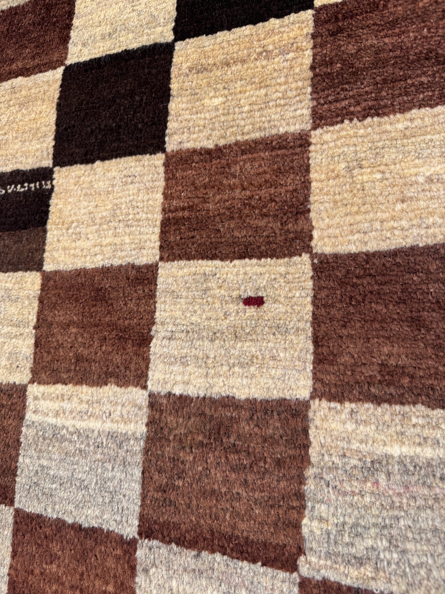 vintage nomadic Gabbeh, Persia 167x107cm | Rug# 6988