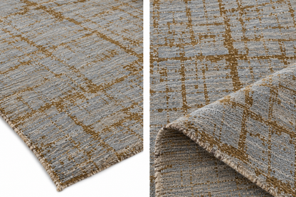 Modern Abstract Wool and Bamboo Silk Rug 240x170 cm | Rug# 32569