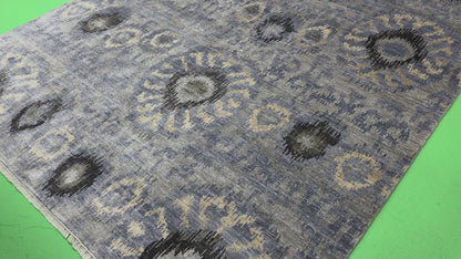 Modern Ikat design Rug 295x237cm | Rug# 30814