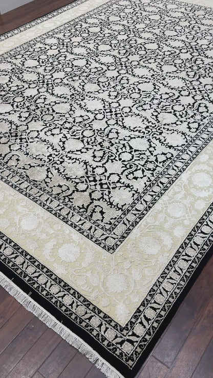 Amritsar Tabriz in all-over Herati design 364x271cm | Rug# 31327