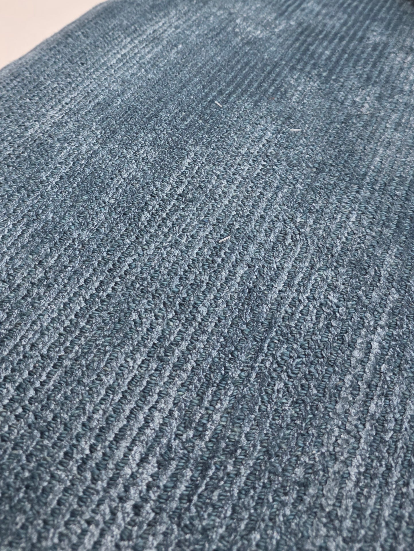 Scandinavian texture designer rug, wool and Tencel 300x250cm | Rug#30989