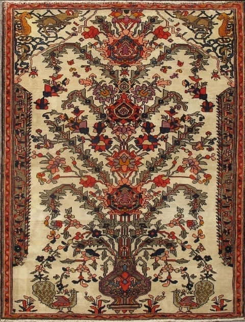 Influential persian rugs in history